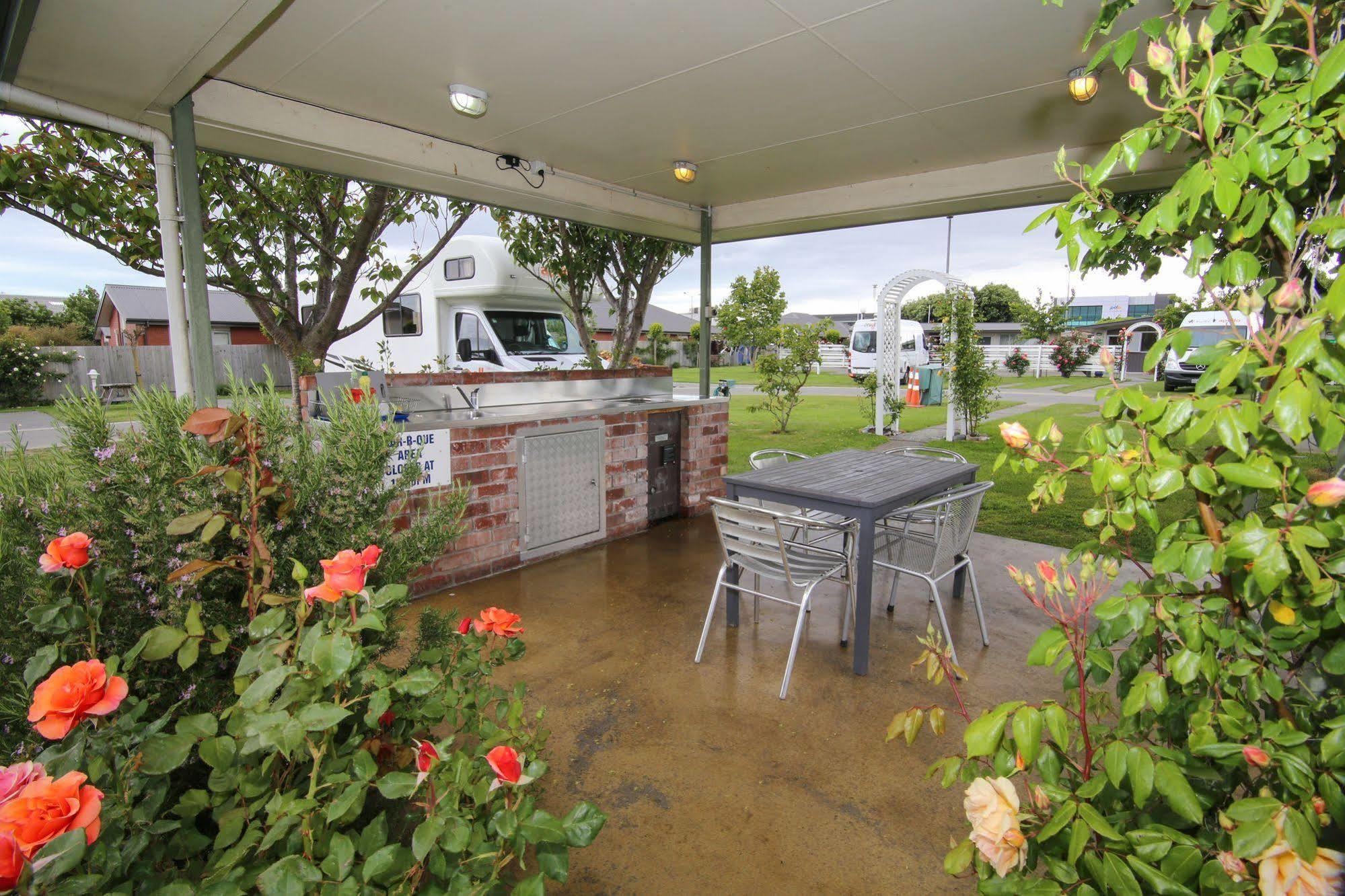 Amber Kiwi Holiday Park & Motels Christchurch Eksteriør billede