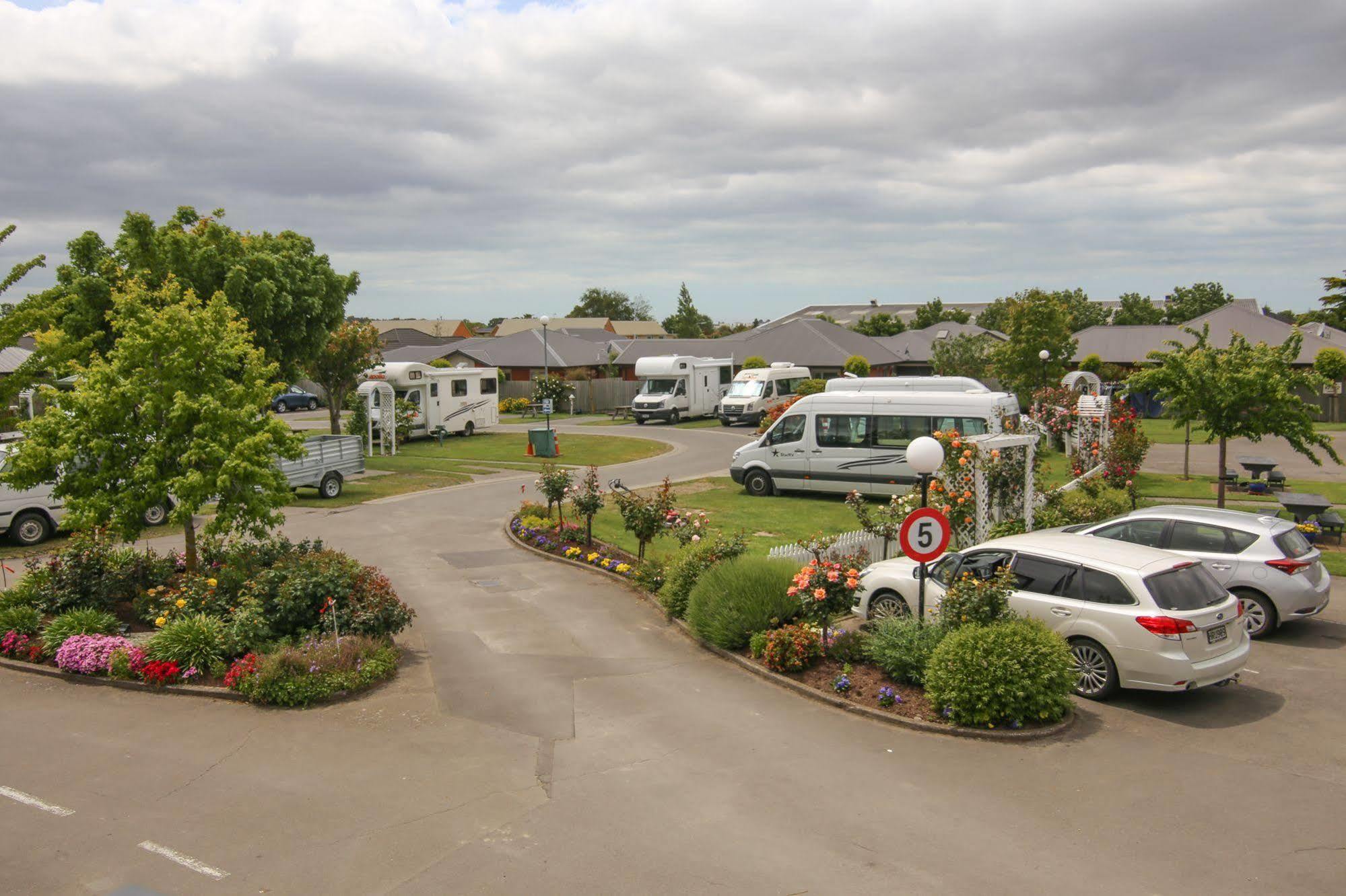 Amber Kiwi Holiday Park & Motels Christchurch Eksteriør billede