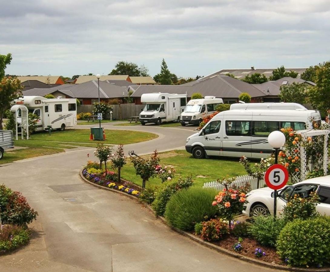 Amber Kiwi Holiday Park & Motels Christchurch Eksteriør billede