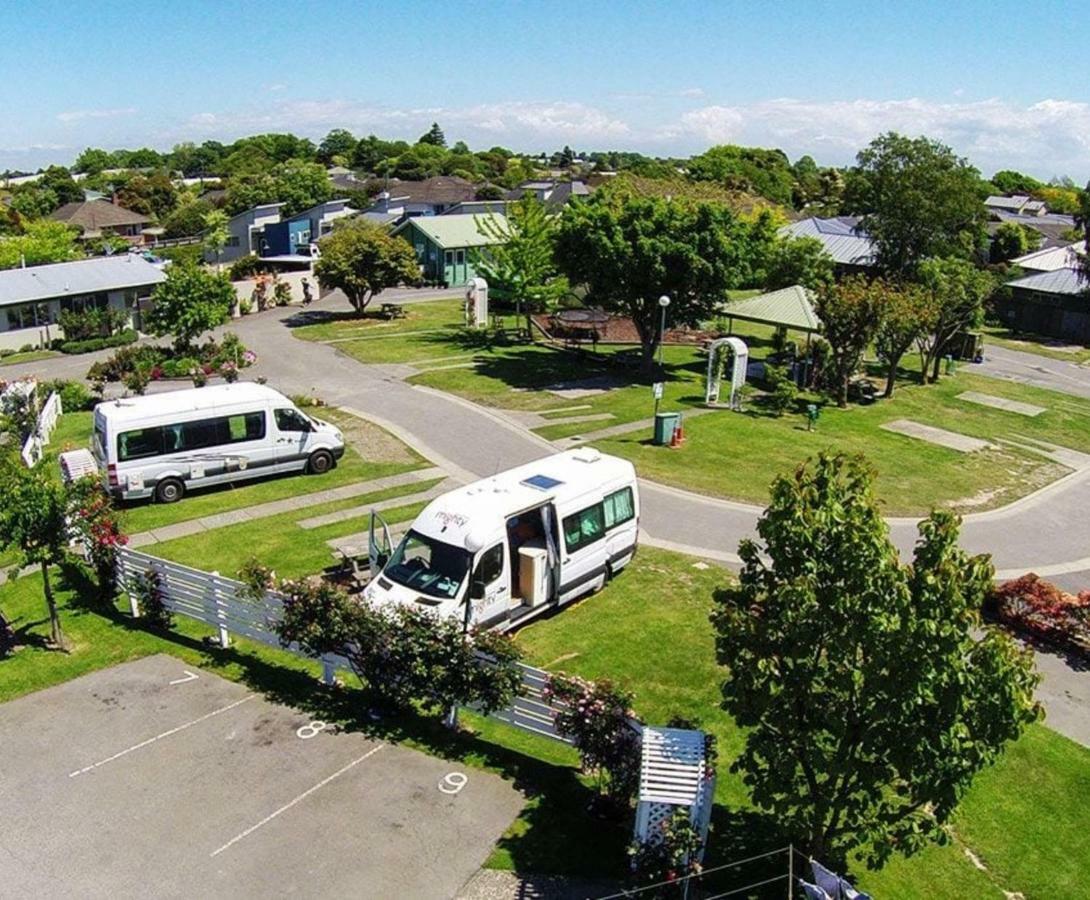 Amber Kiwi Holiday Park & Motels Christchurch Eksteriør billede